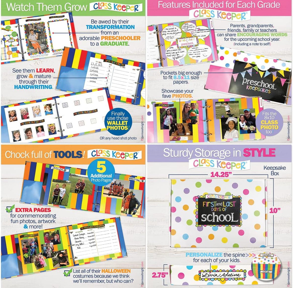 Back to School Sale - Caps & Crayons Memory Book
