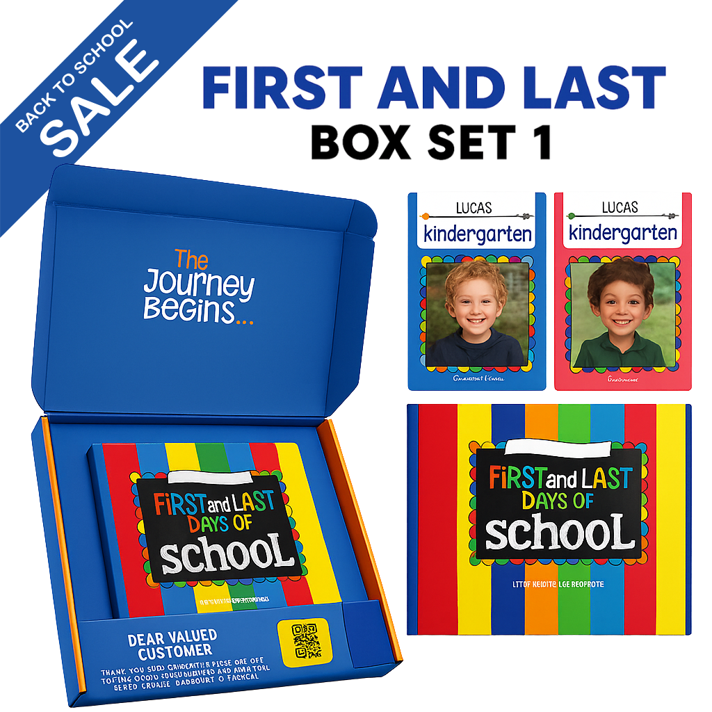 Back to School Sale - Caps & Crayons Memory Book
