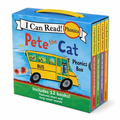Pete the Cat 12-Book Phonics Box Set