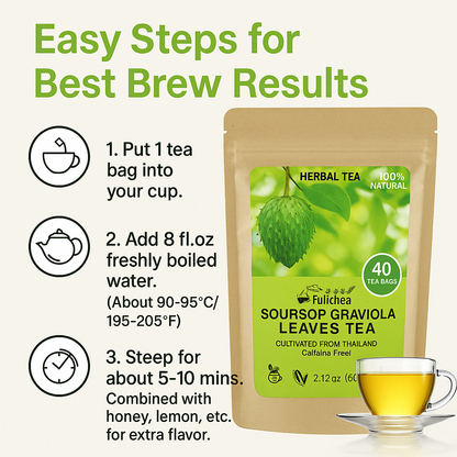 Premium Soursop Graviola Leaves Tea