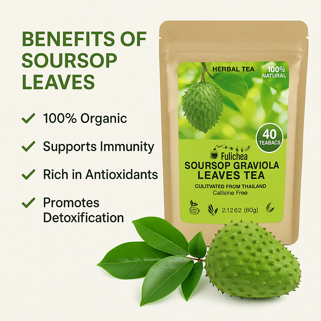 Premium Soursop Graviola Leaves Tea