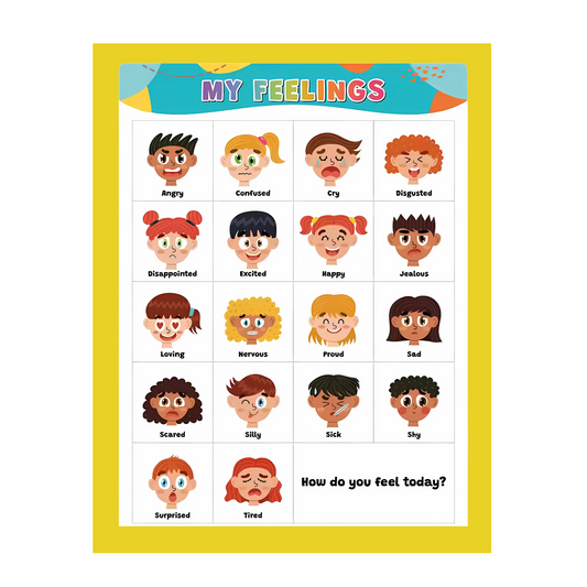 Emotions Learning Chart
