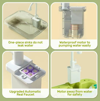Play Sink with Running Water