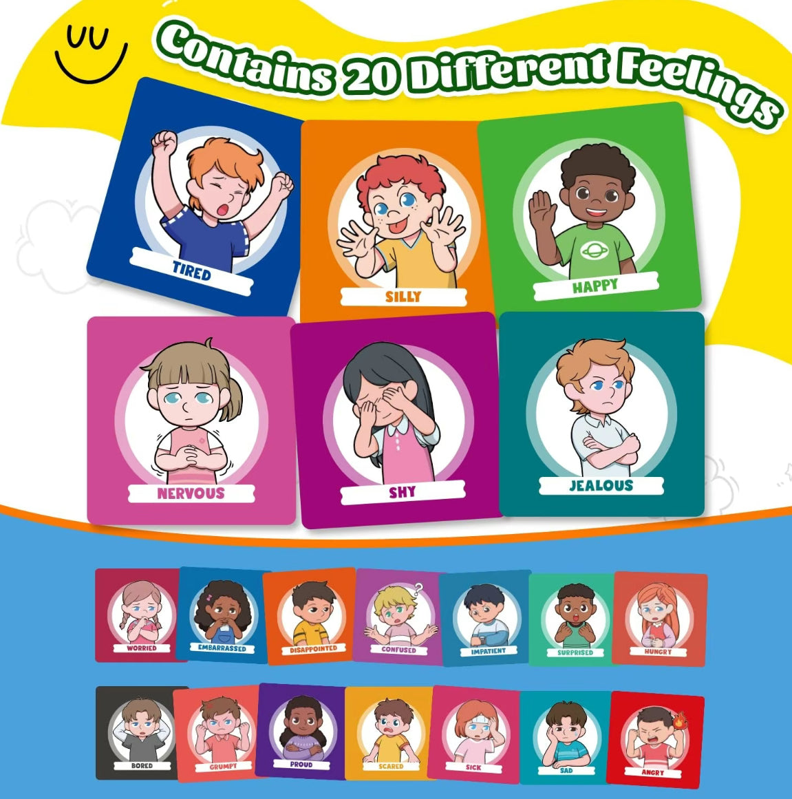 Feelings & Emotions Flipbook for Kids