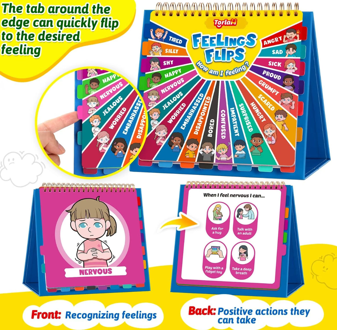 Feelings & Emotions Flipbook for Kids