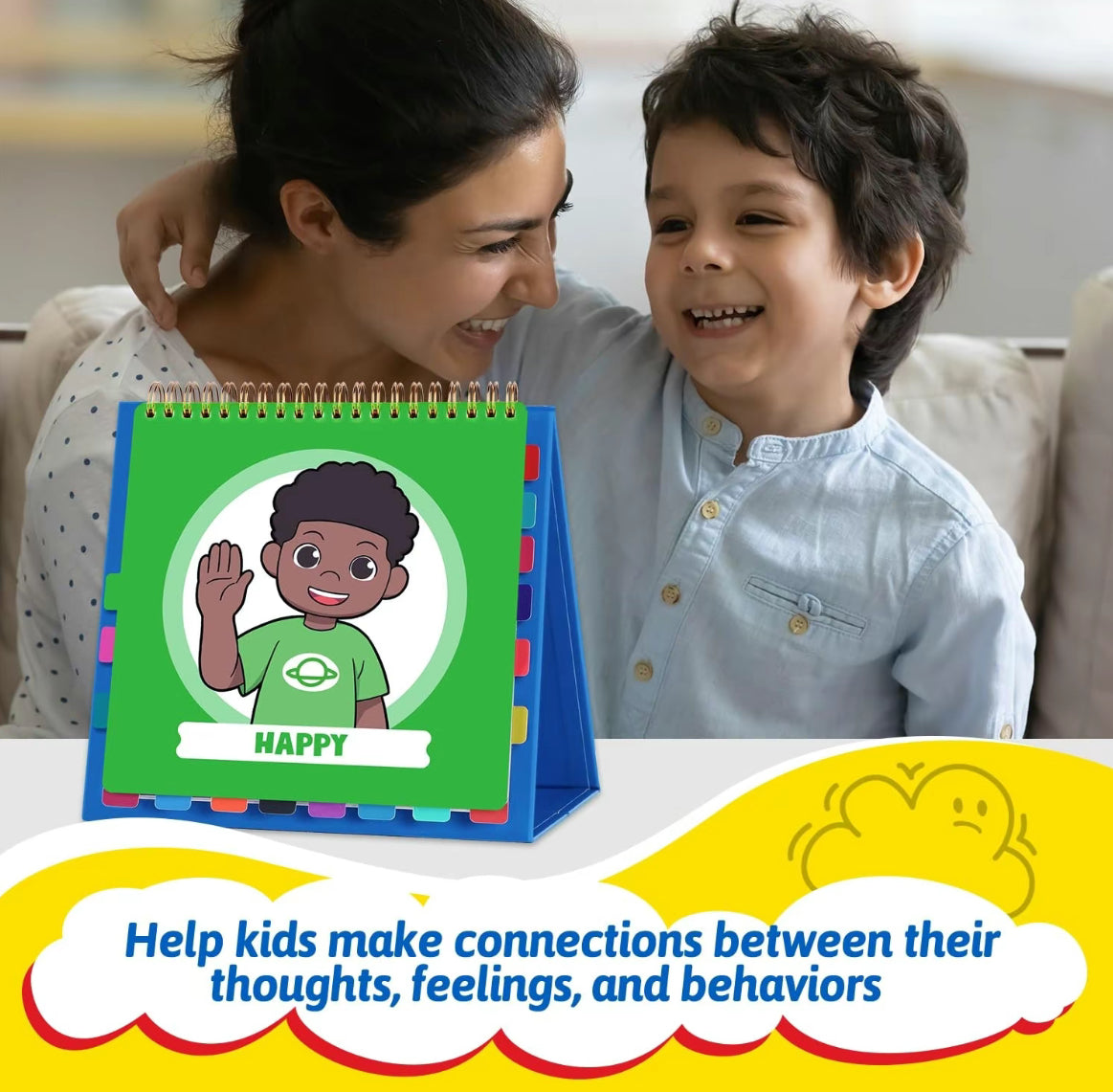 Feelings & Emotions Flipbook for Kids