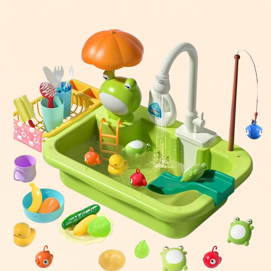 Play Sink with Running Water